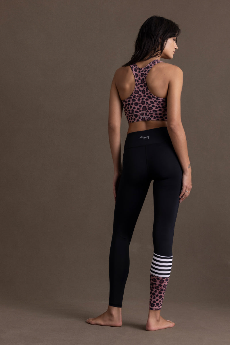 Surf Style Leggings Leo Rose | Hey Honey Yoga & Active Wear