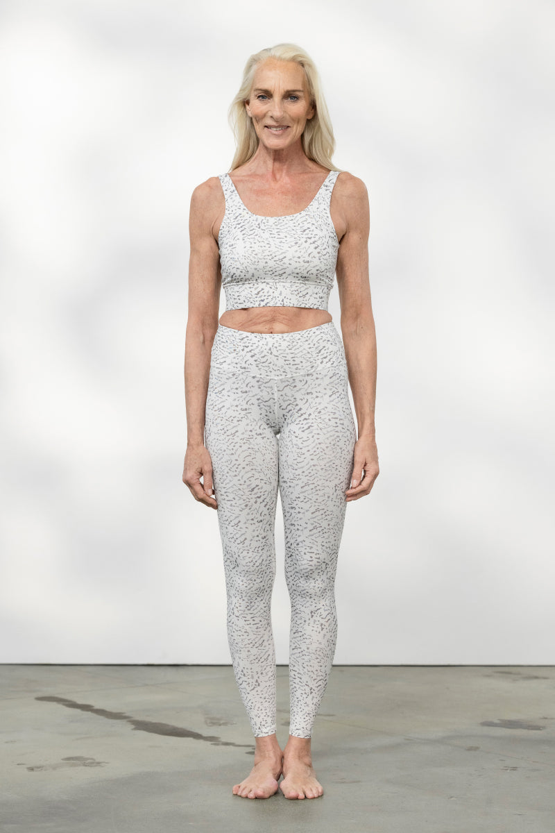 Feather White Set | Hey Honey & Active Wear