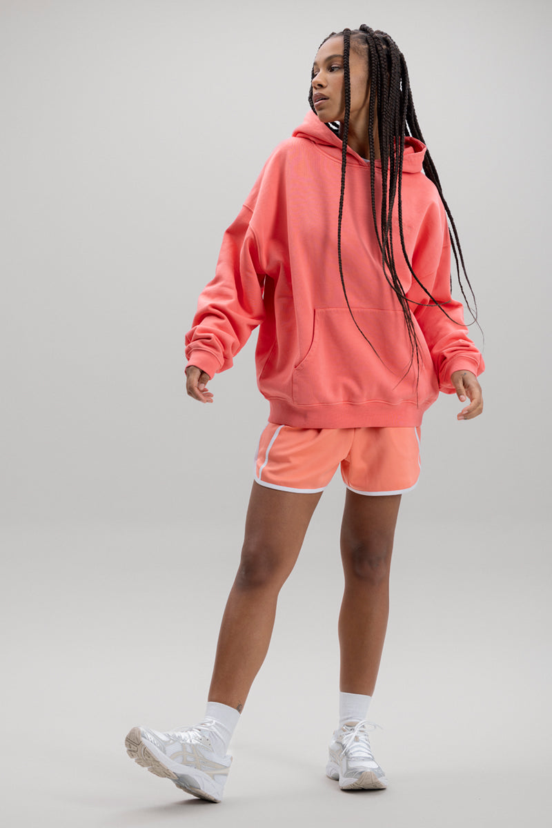 Hoodie Peach | Hey Honey Yoga & Active Wear