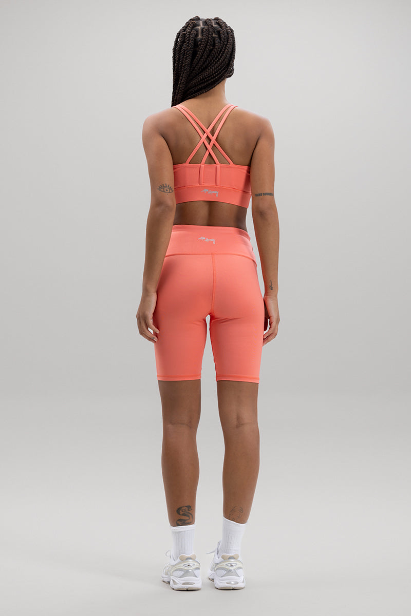 Biker Peach Set | Hey Honey & Active Wear