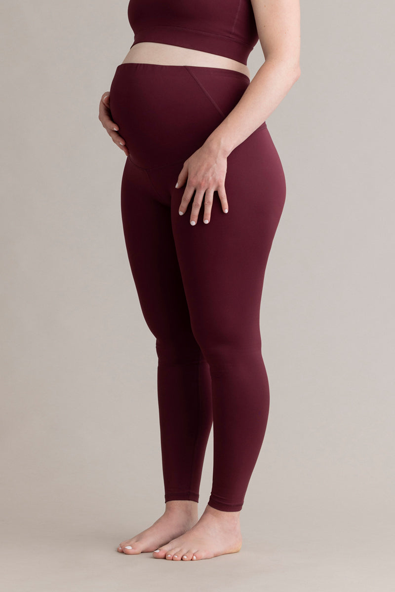 Maternity Leggings Always Dressed Italian Plum | Hey Honey & Active Wear