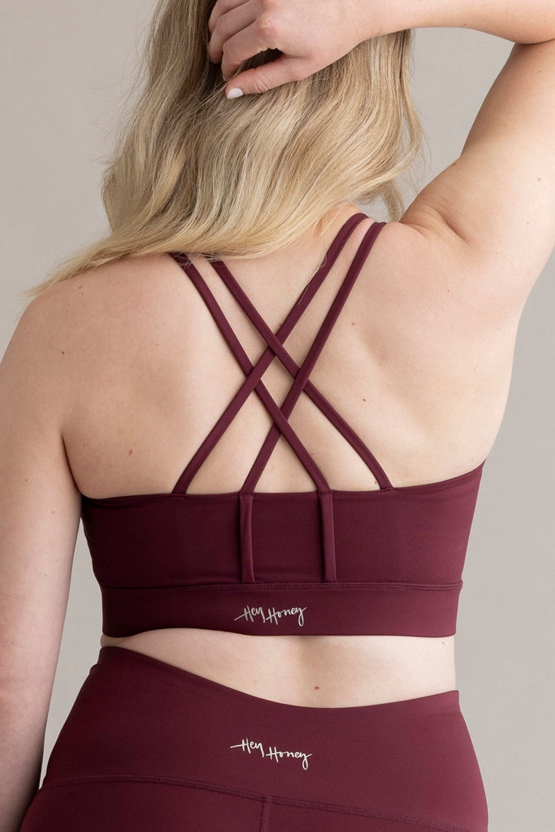 Maternity Leggings Always Dressed Italian Plum | Hey Honey & Active Wear