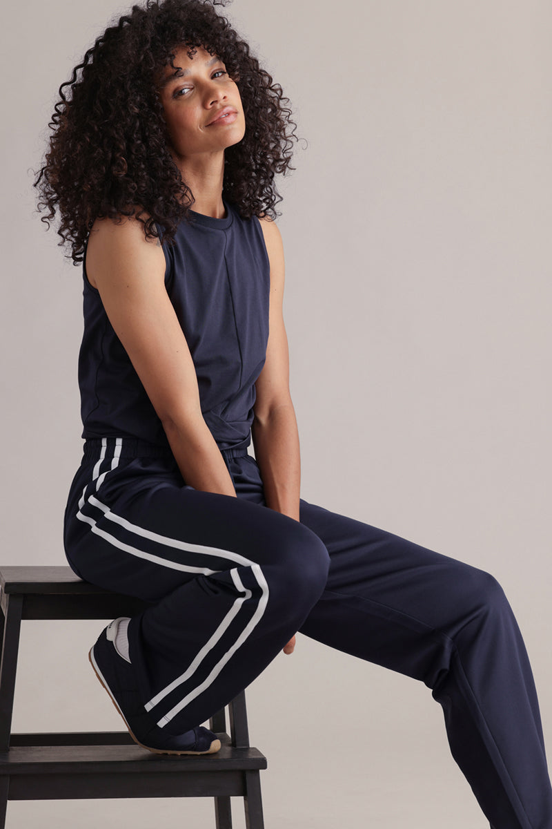 Cropped Top Baritone Blue | Hey Honey & Active Wear