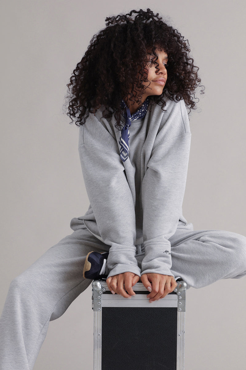Cosy Sweat Grey Melange | Hey Honey & Active Wear