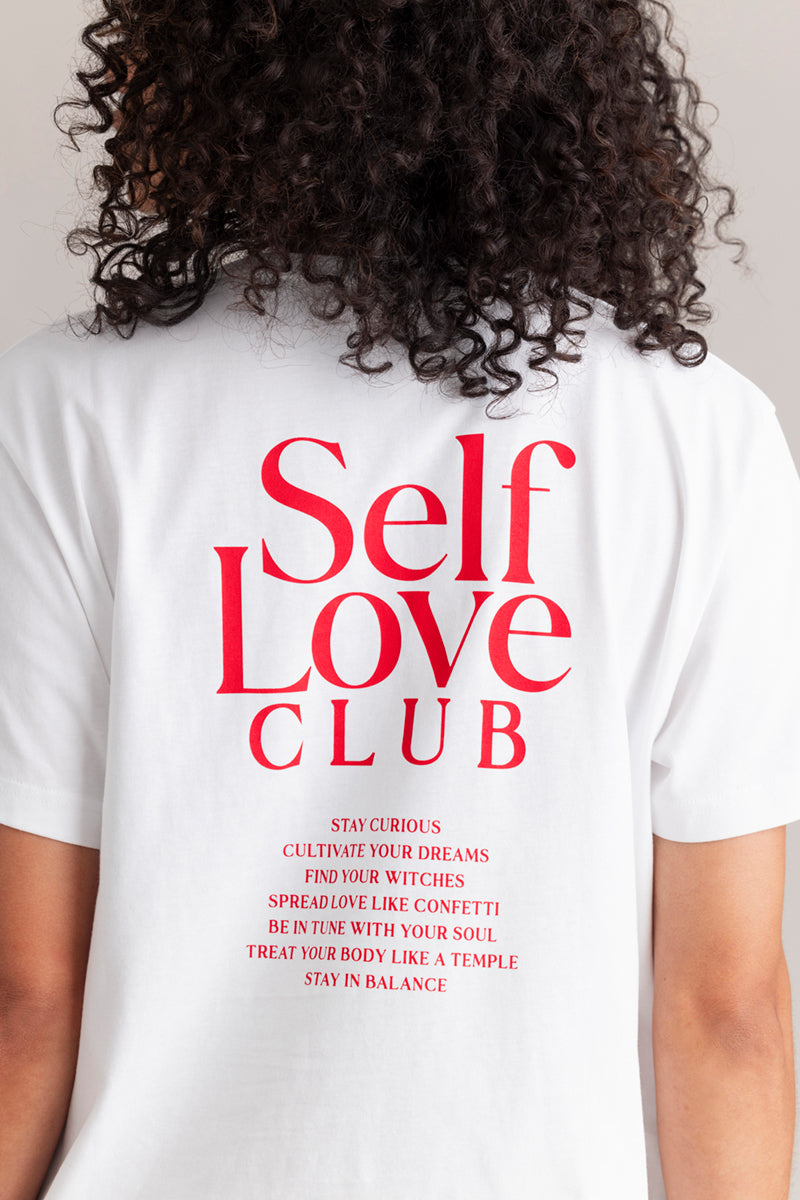 T-Shirt Self Love White | Hey Honey & Active Wear