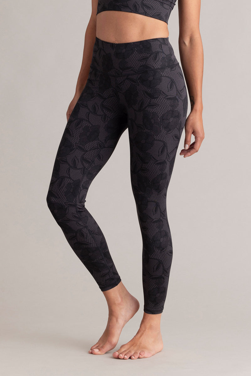 Cropped Leggings Dark Lace | Hey Honey & Active Wear