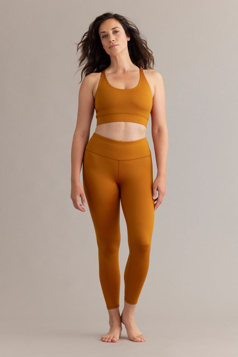 Criss-Cross Bra Pumpkin Spice