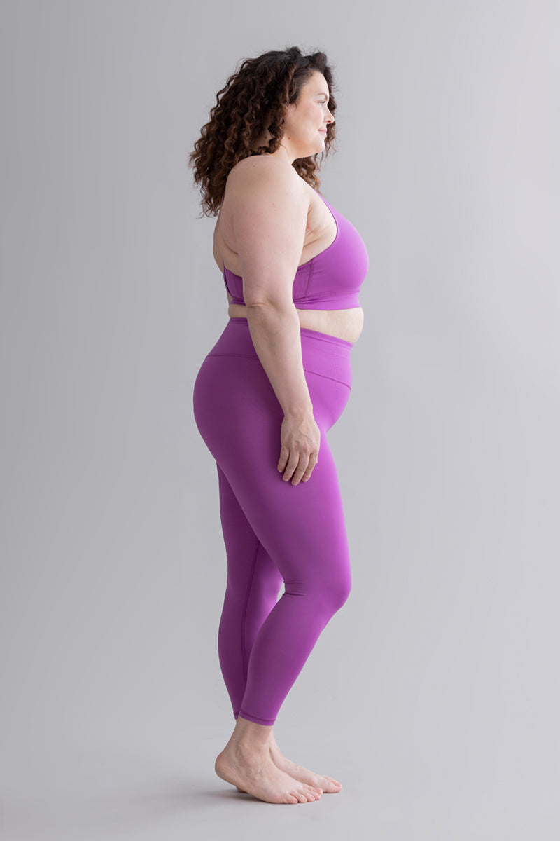 Cropped Leggings Striking Purple | Hey Honey & Active Wear