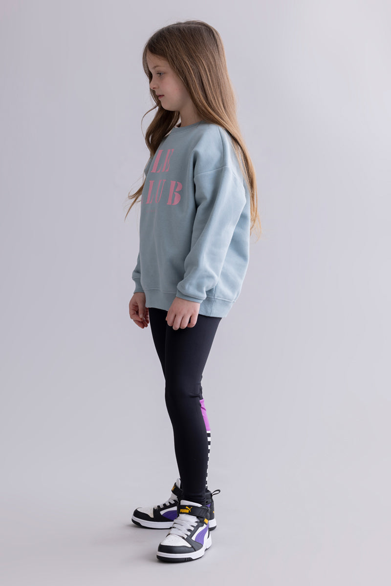Kids Sweater Le Club Slate | Hey Honey & Active Wear
