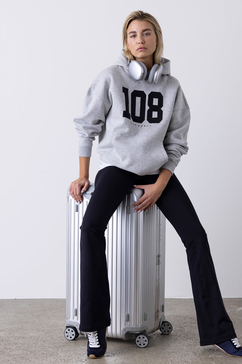 Hoodie Grey Melange 108 | Hey Honey & Active Wear