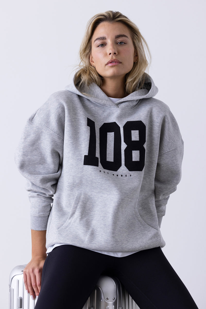Hoodie Grey Melange 108 | Hey Honey & Active Wear