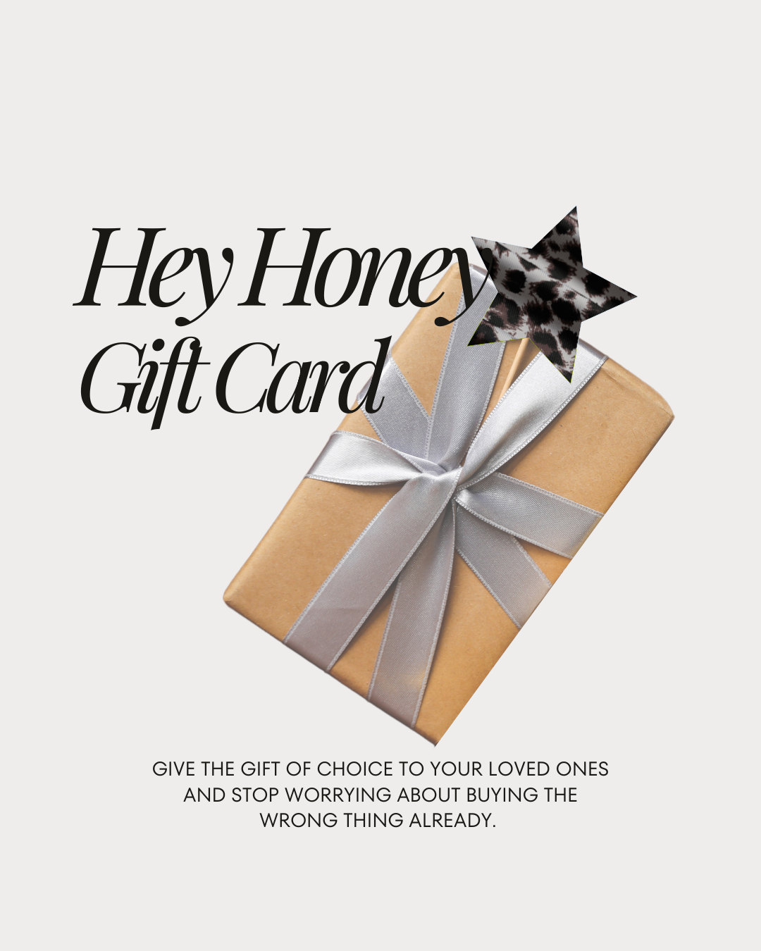 Hey Honey E-Gift Card