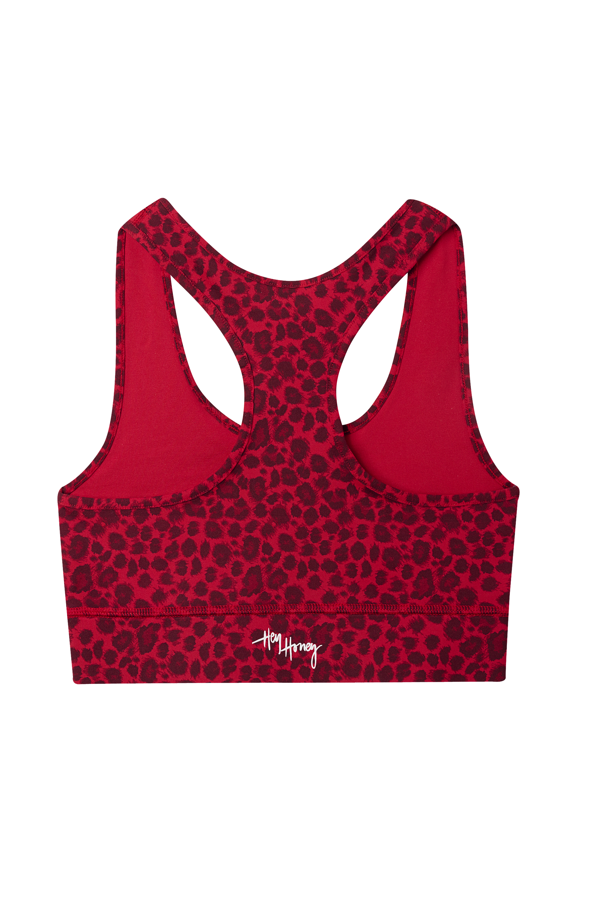 Bra Leo Red | Hey Honey Yoga & Active Wear