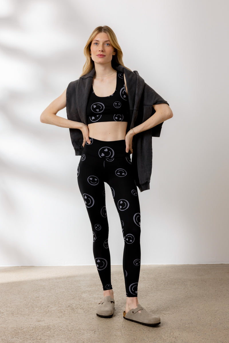Bra Lucky Grey | Hey Honey Yoga & Active Wear