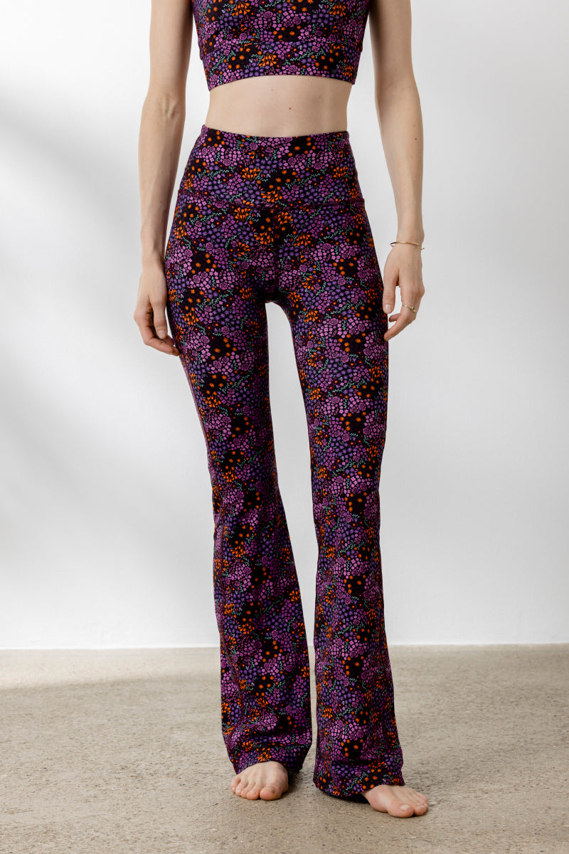 Leggings Flared Millefleurs