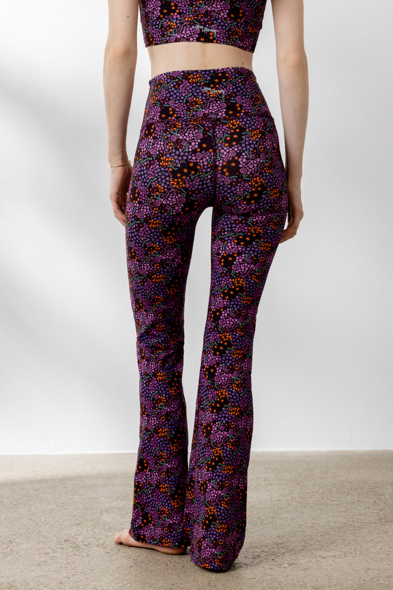 Leggings Flared Millefleurs