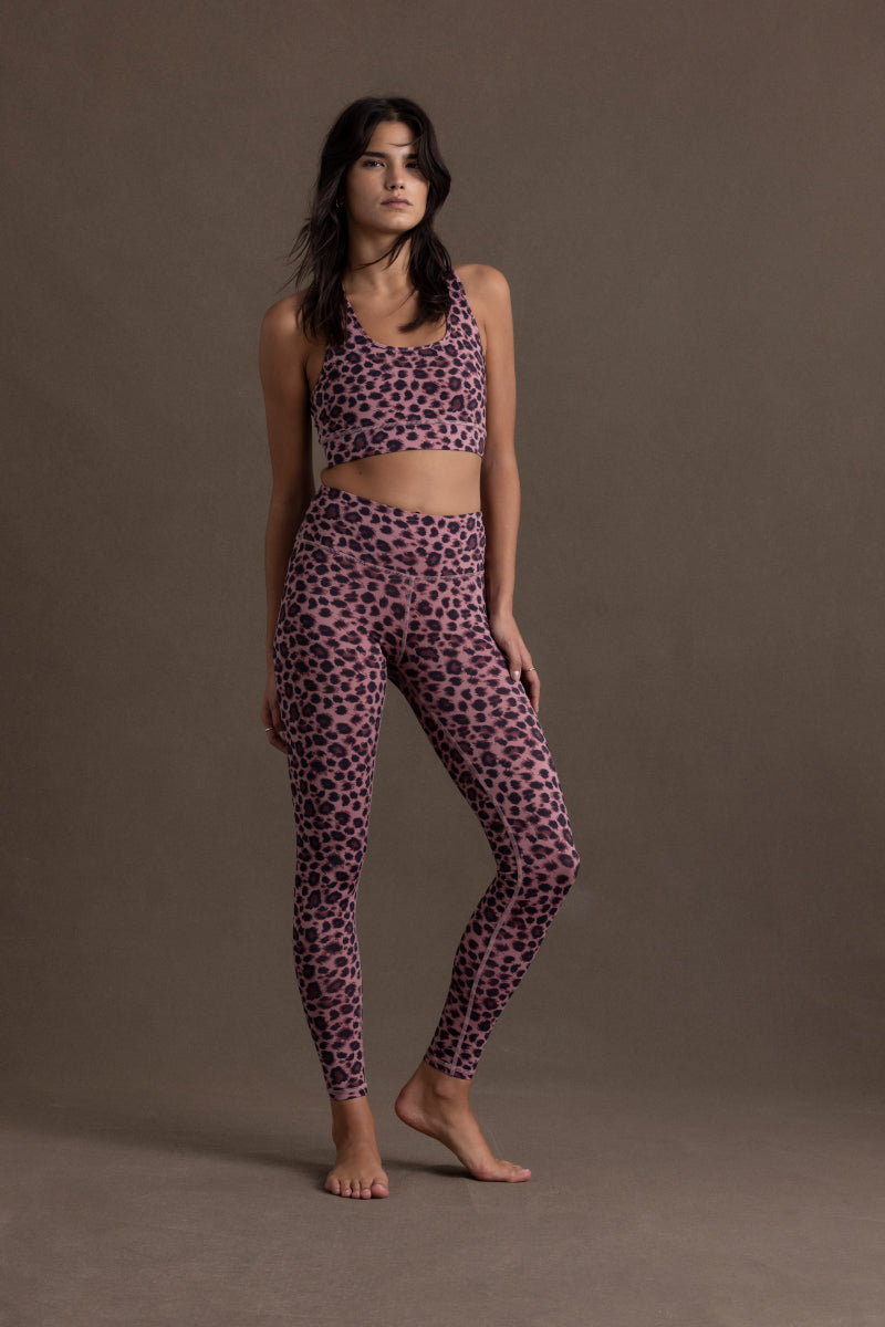 Leggings Leo Rose | Hey Honey Yoga & Active Wear