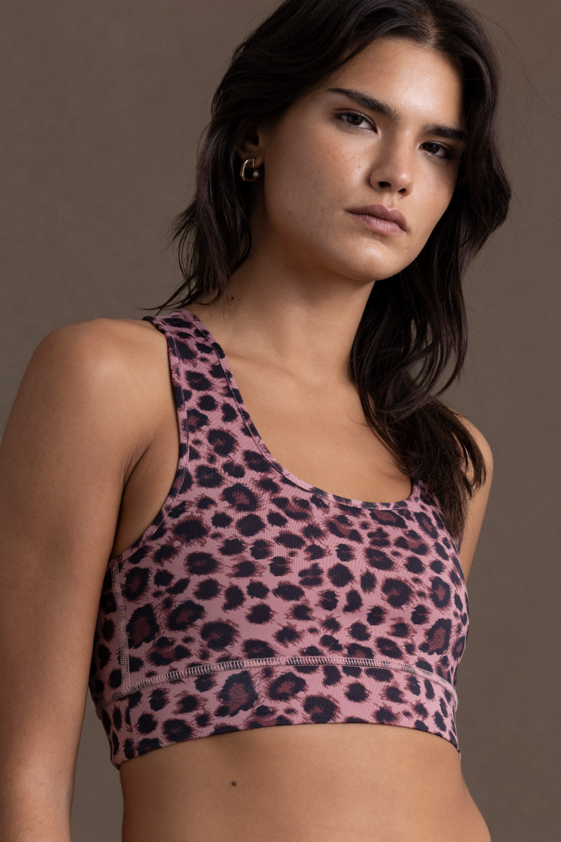 Bra Leo Rose | Hey Honey Yoga & Active Wear