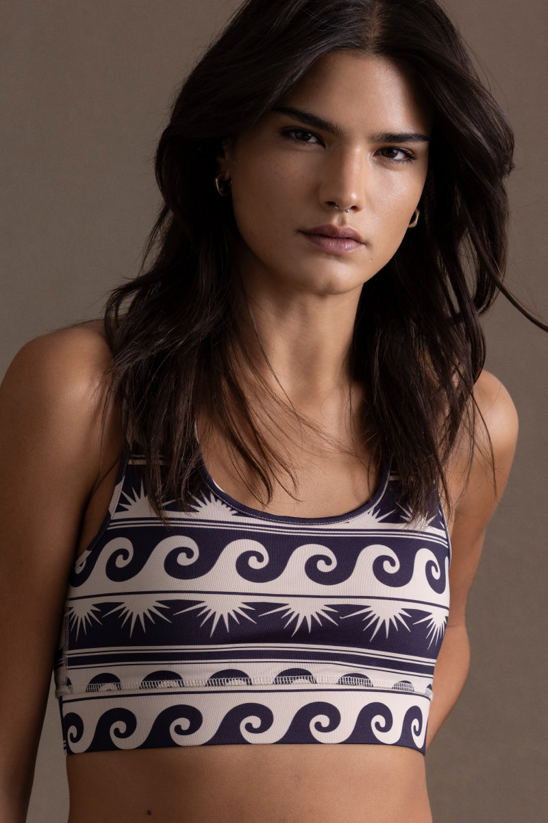 Bra Bluewave | Hey Honey Yoga & Active Wear