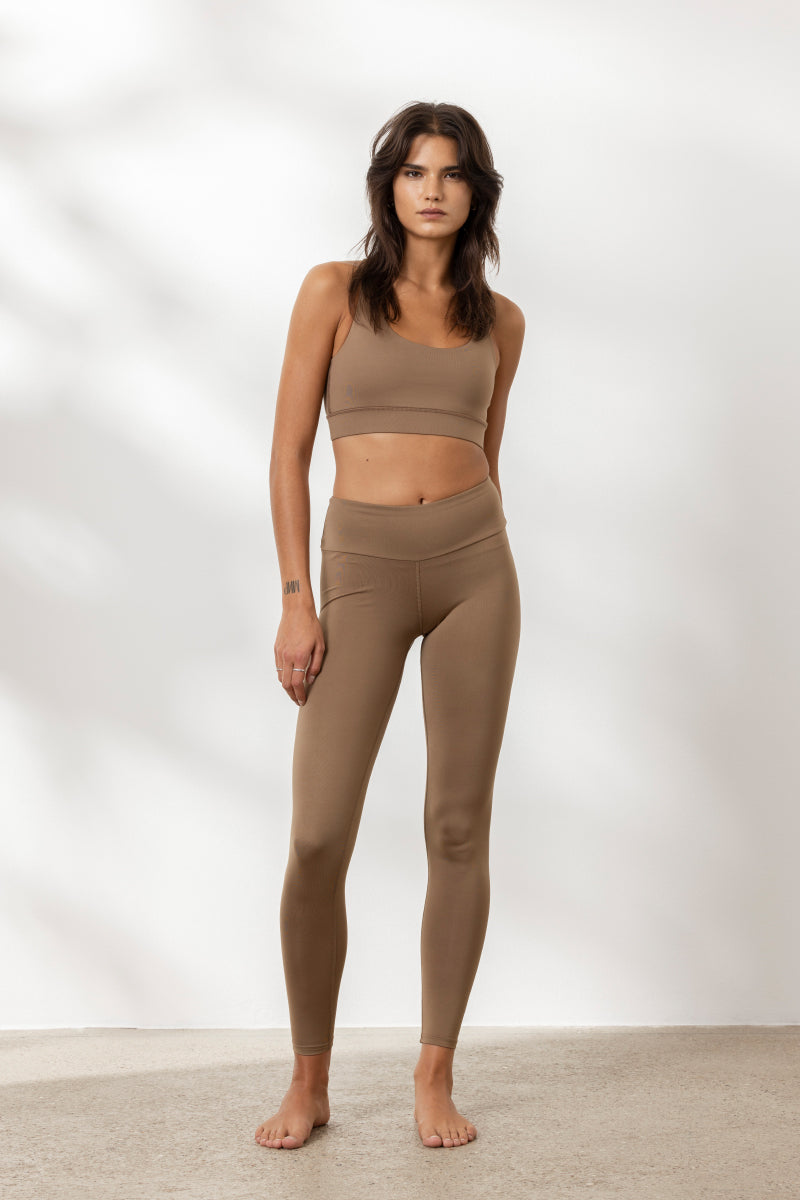Criss-Cross Bra Caribou | Hey Honey Yoga & Active Wear