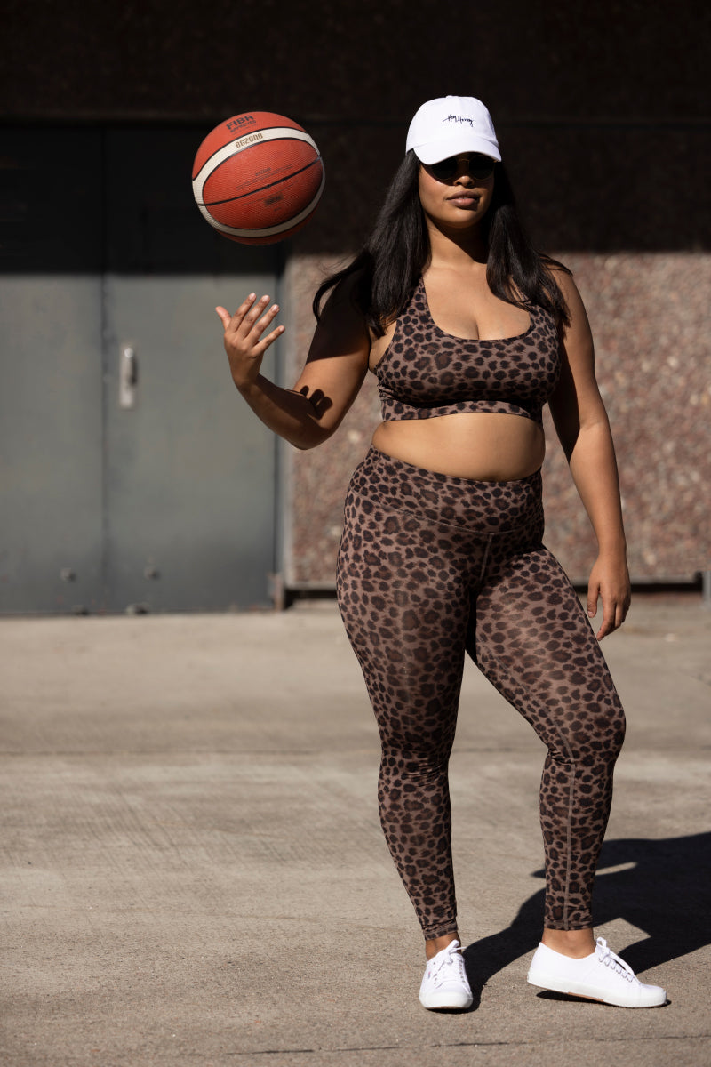Leggings Leo Cocoa | Hey Honey Yoga & Active Wear