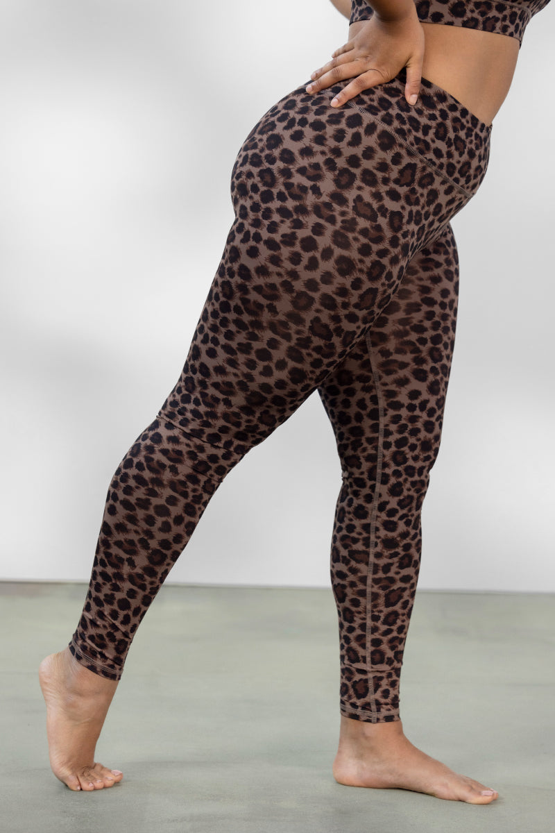 Leggings Leo Cocoa | Hey Honey Yoga & Active Wear