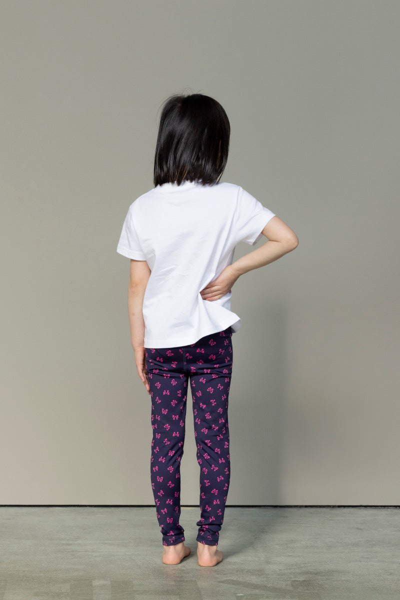 Kids Leggings Bows | Hey Honey Yoga & Active Wear