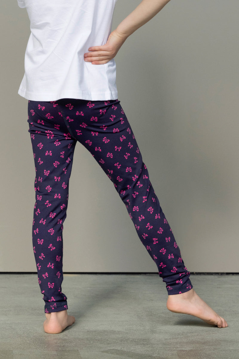 Kids Leggings Bows | Hey Honey Yoga & Active Wear