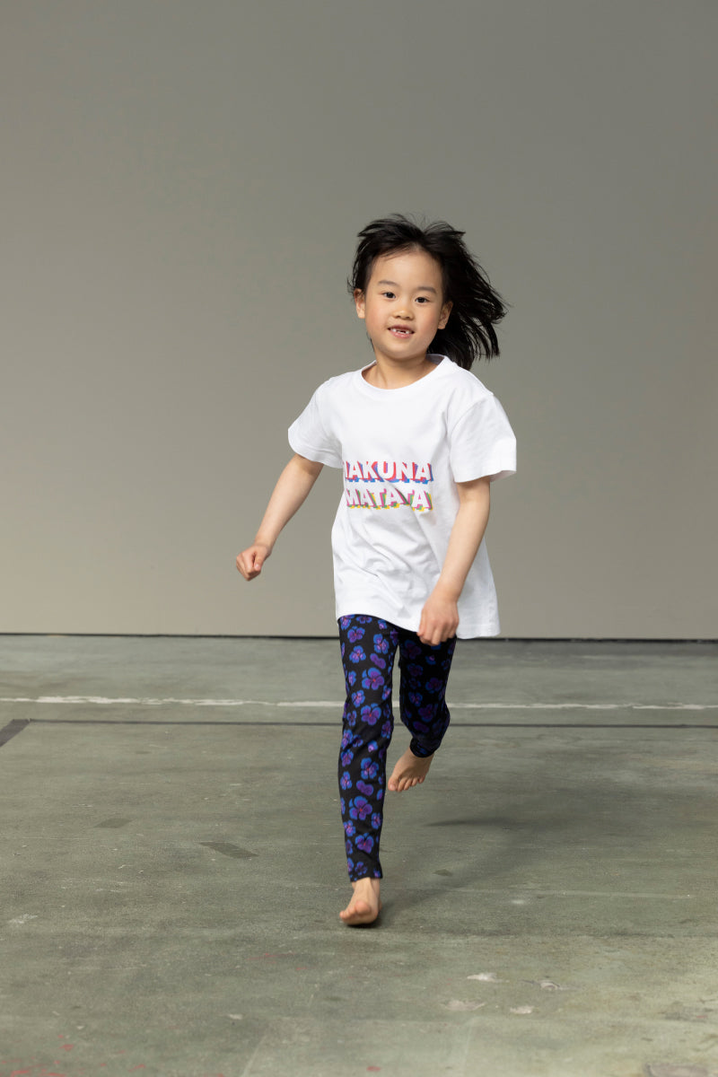 Kids Leggings Wild Violet | Hey Honey Yoga & Active Wear
