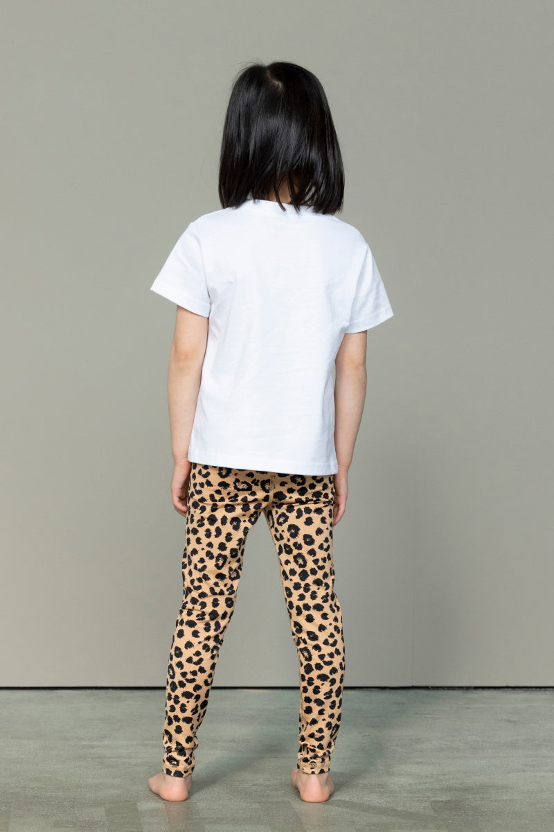 Kids Leggings Leo Biscuit | Hey Honey Yoga & Active Wear