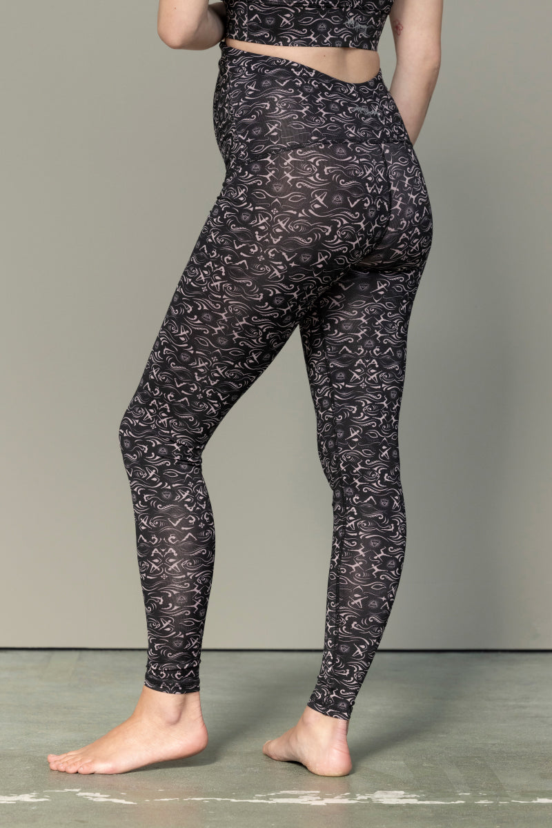 Maternity Leggings Samadhi Black | Hey Honey Yoga & Active Wear