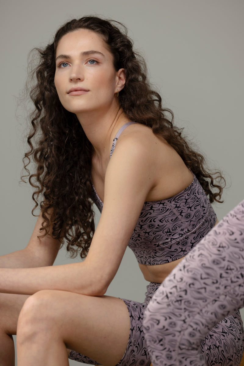 Biker Samadhi Dove | Hey Honey Yoga & Active Wear