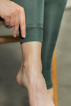 Arctic Leggings Mossy Green | Hey Honey Yoga & Active Wear