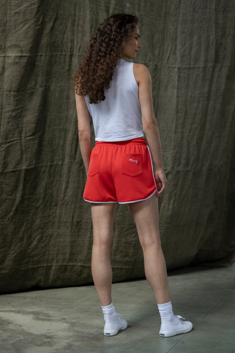 Trackshorts PHOENIX Hibiscus | Hey Honey Yoga & Active Wear