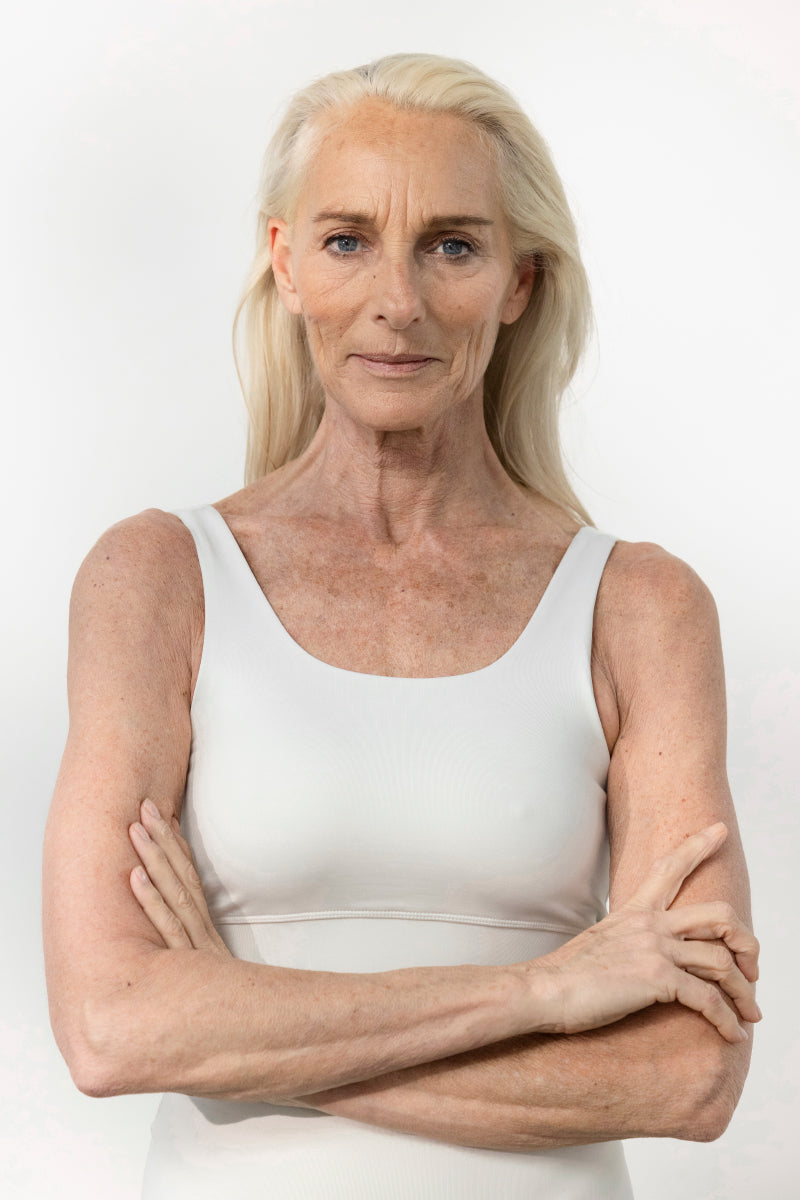 Bustier White | Hey Honey Yoga & Active Wear