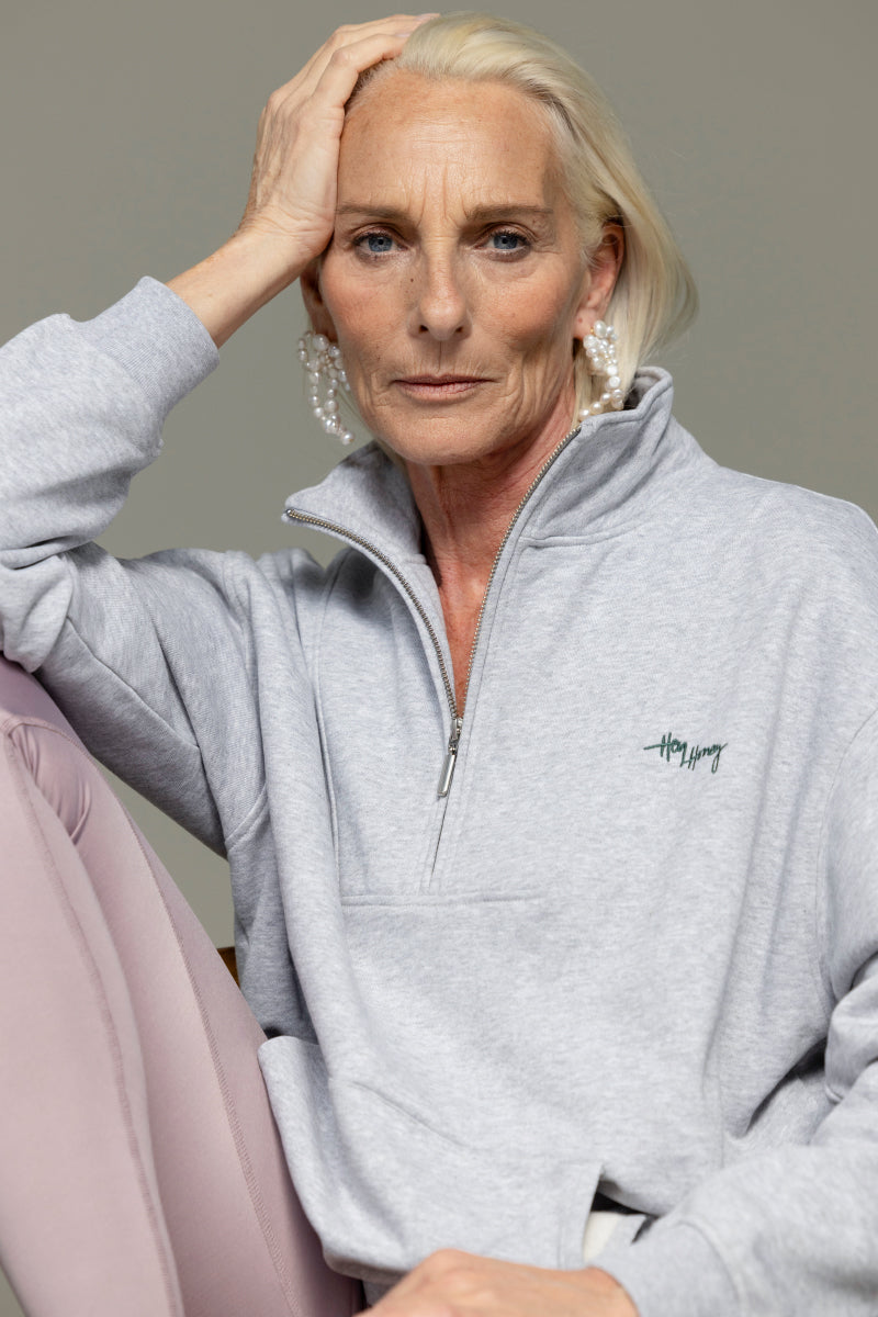 Sweater Varsity | Hey Honey Yoga & Active Wear