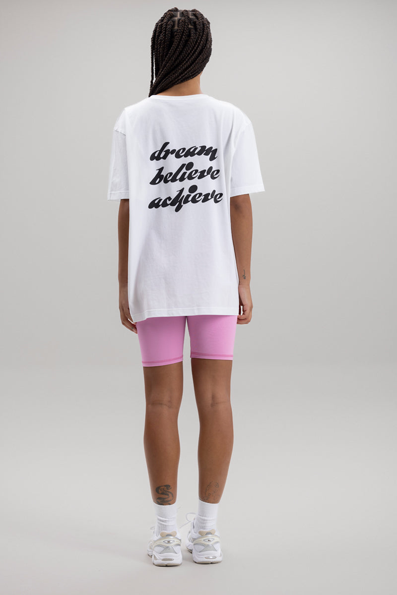 Shirt DREAM White | Hey Honey Yoga & Active Wear