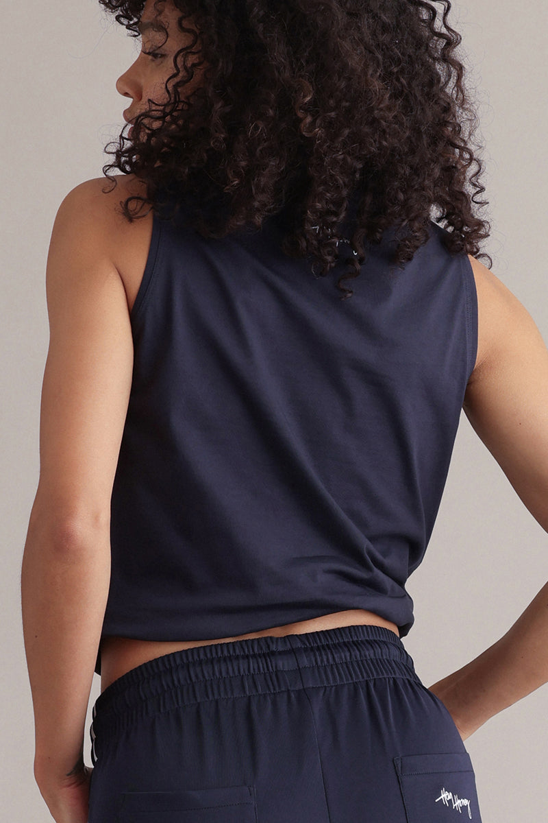 Cropped Top Baritone Blue | Hey Honey & Active Wear