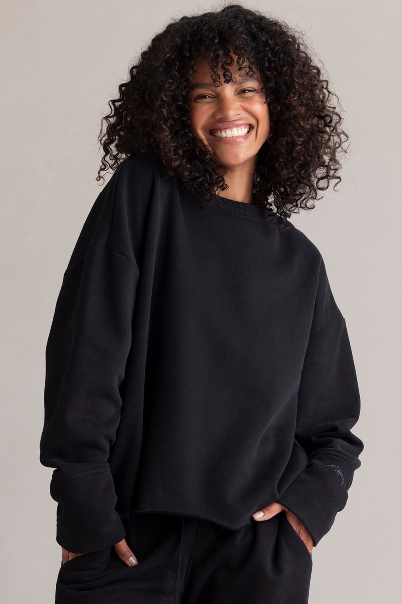 Cosy Sweat Black | Hey Honey & Active Wear