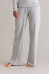Long Pants Pointelle Grey Melange | Hey Honey & Active Wear
