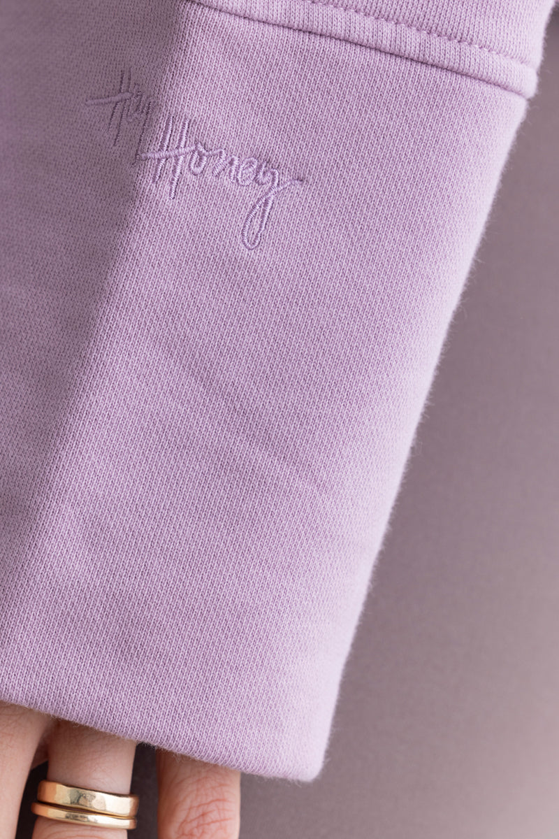 Open Edge Sweater Mauve | Hey Honey & Active Wear