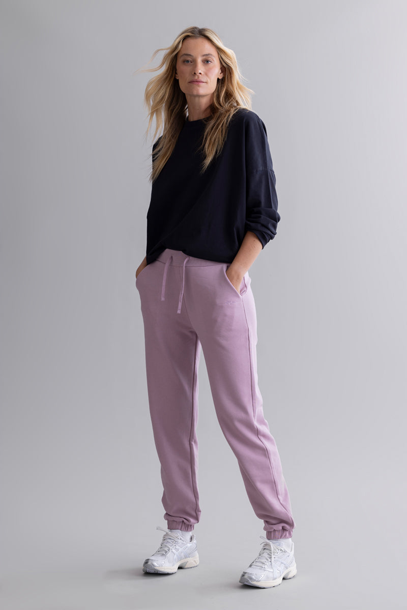Cuff Sweat Pants Mauve | Hey Honey & Active Wear