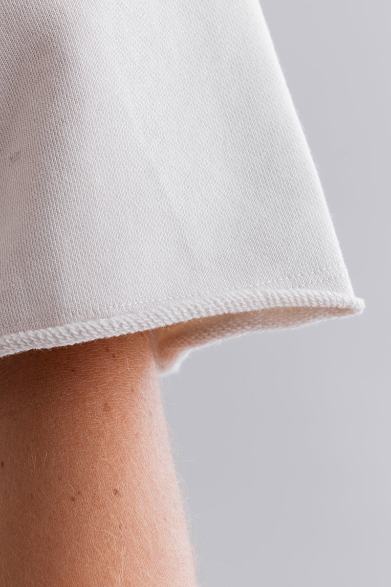 Short Sleeve Sweat Off White | Hey Honey & Active Wear