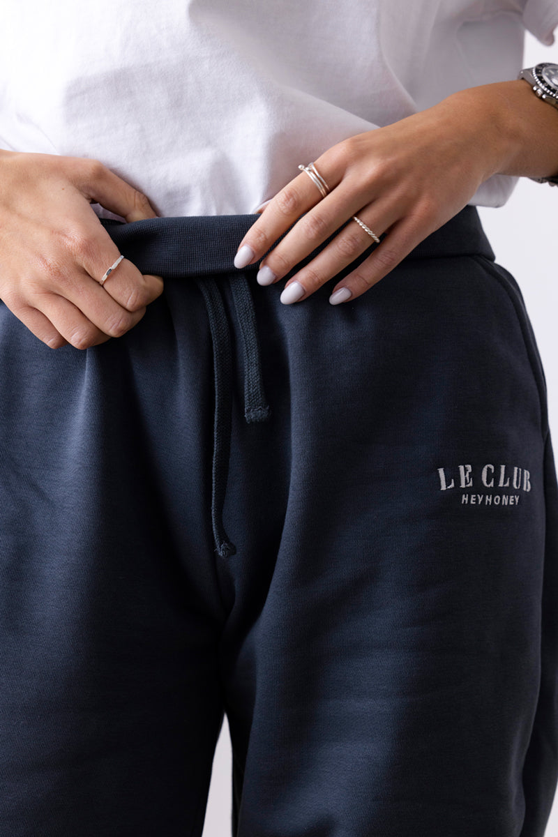 Cuff Sweat Pants Le Club Teal | Hey Honey & Active Wear