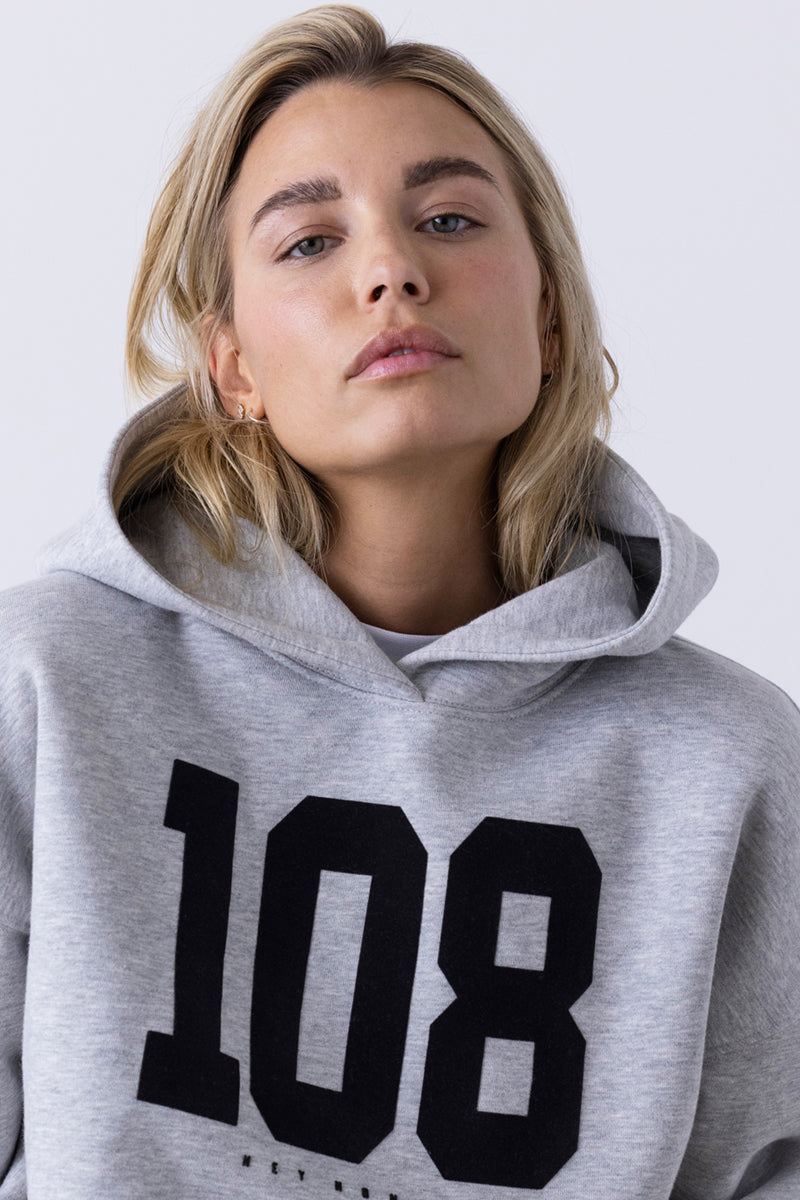 Hoodie Grey Melange 108 | Hey Honey & Active Wear