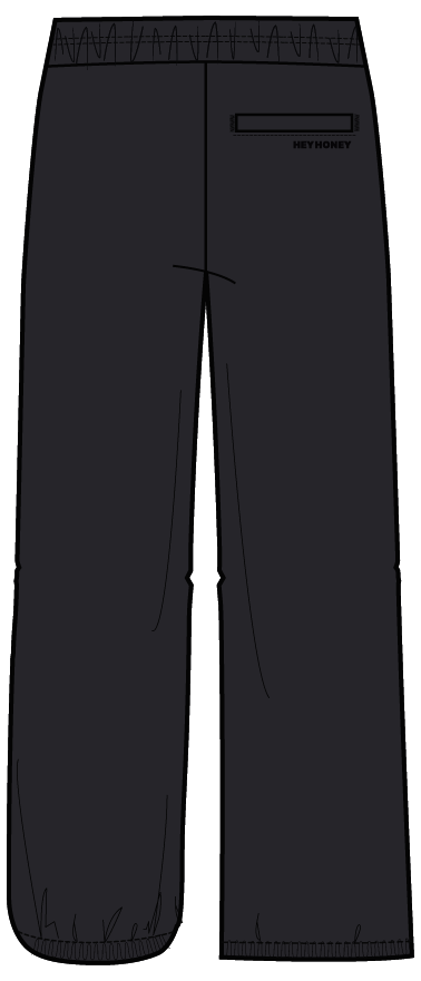 Ribstop Pants Black | Hey Honey & Active Wear