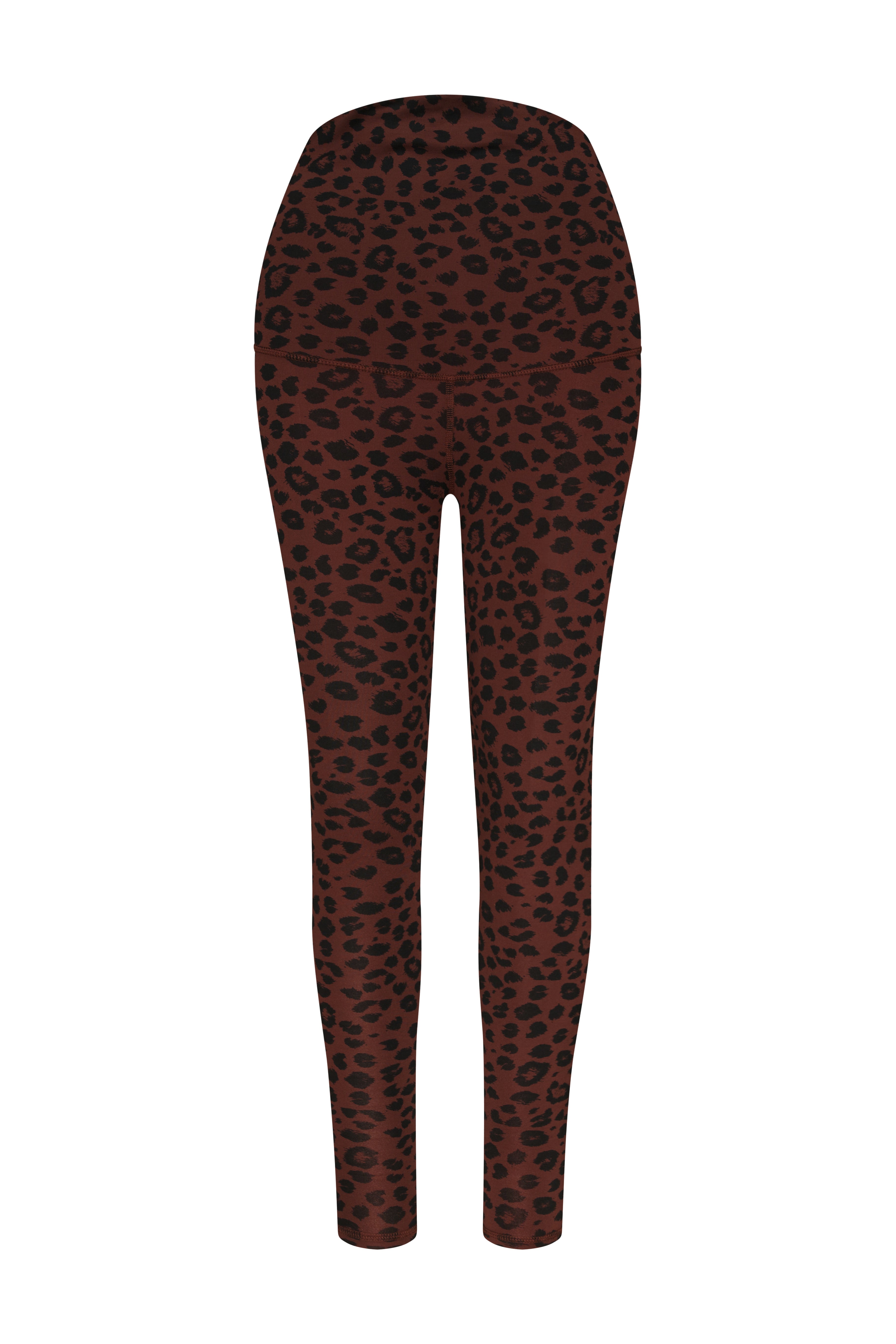 Maternity Leggings Leo Chocolate | Hey Honey Yoga & Active Wear